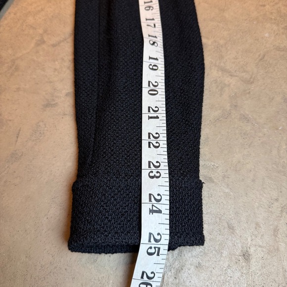 St. John Black Knit Jacket Blazer Size 4 Silver Logo Buttons USA Made - Picture 11 of 11